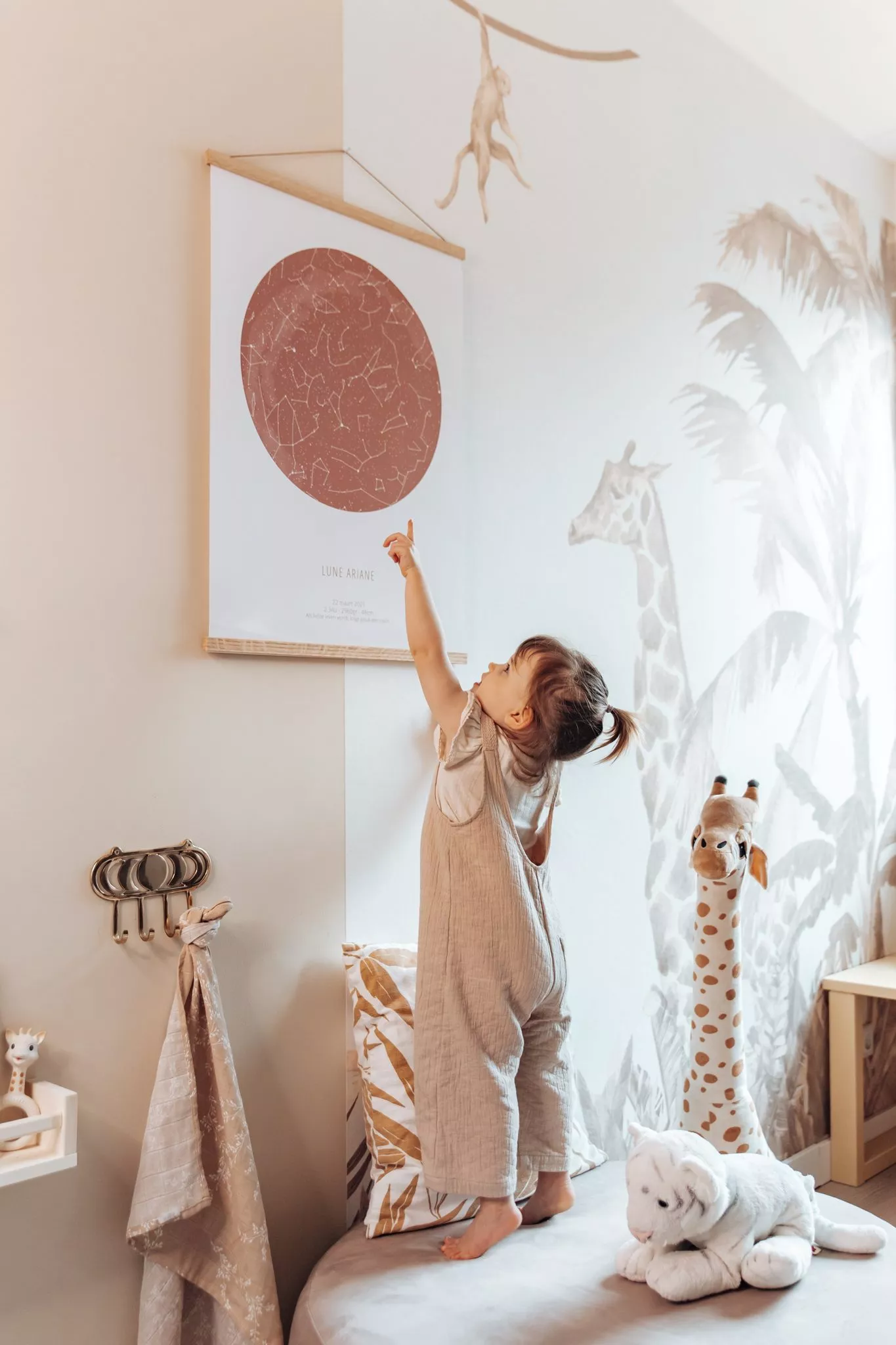 kraamcadeau geboorteposter kinderkamer