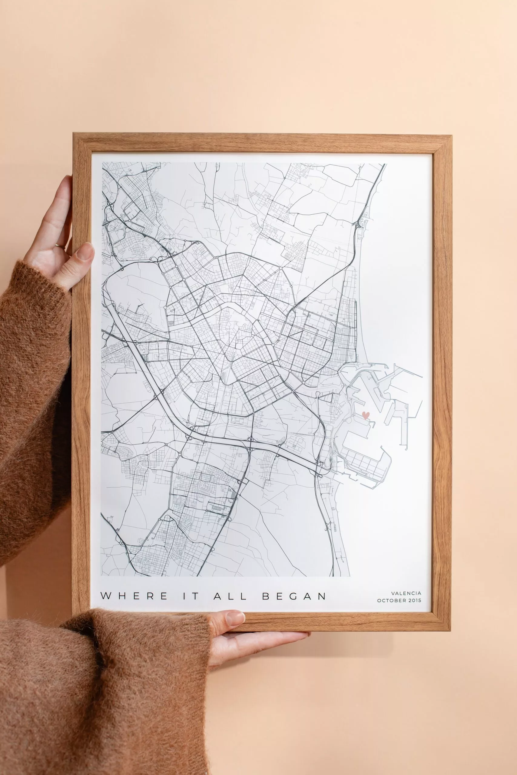 Stadsposter als liefdescadeau